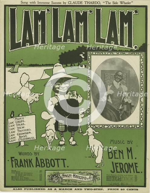 'Lam', Lam', Lam'', 1900. Creator: Bert Cobb.