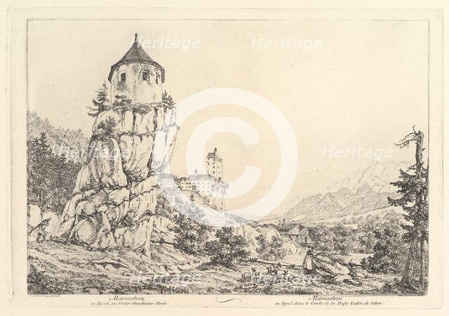 Landscape, Mariastein in Tyrol, early 19th century. Creator: Johann Christian Erhard.