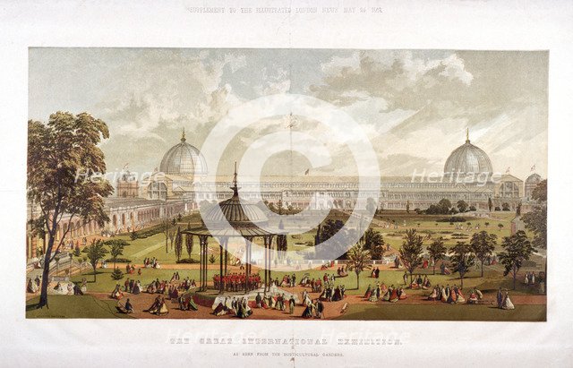 Cromwell Road, Kensington, London, 1862. Artist: Anon