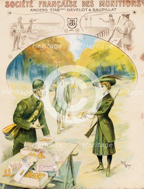 Societe Francaise des Munitions, c. 1900.