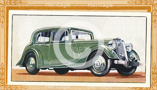 'Crossley 10 Regis Saloon', c1936. Artist: Unknown.