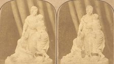 Pair of Early Stereograph Views of British Statues, 1850s-1910s. Creators: John Browning, Francis Godolphin Osbourne Stuart.