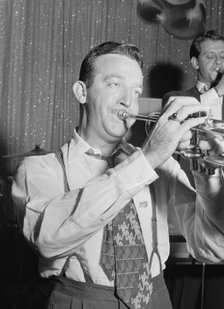 Portrait of Harry James, Coca Cola radio show rehearsal, New York, N.Y., 1946. Creator: William Paul Gottlieb.