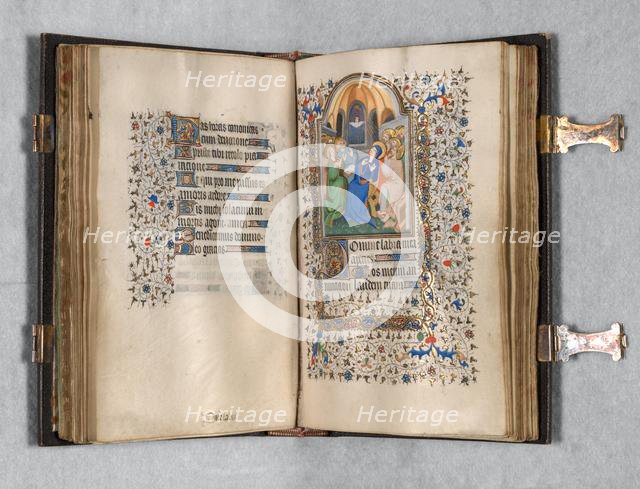 Book of Hours (Use of Paris): Fol. 108r, The Pentecost, c. 1420. Creator: The Bedford Master (French, Paris, active c. 1405-30), possibly studio or workshop of.
