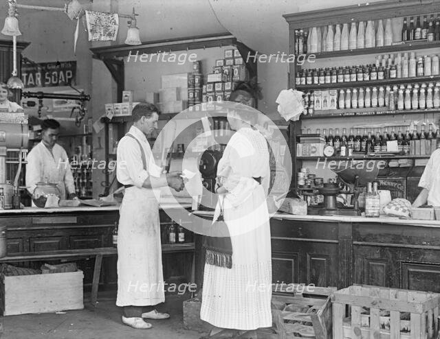Store Interior, 1917 or 1918. Creator: Harris & Ewing.