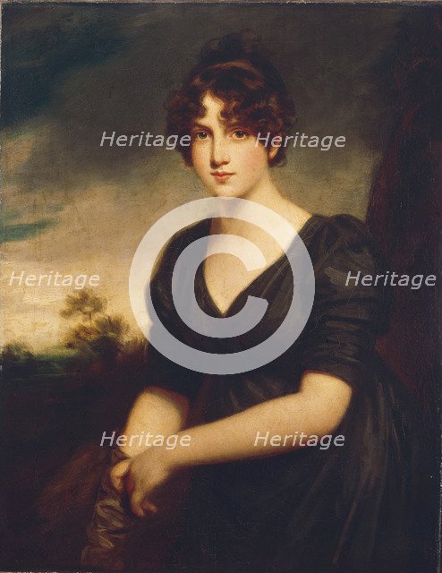 Portrait of Miss Frances Vinicombe, 1790s. Artist: Opie, John (1761-1807)