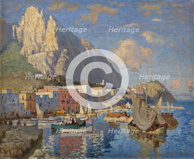 View of Capri, 1926.