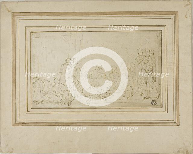 Joseph Interpreting His Dreams to his Brothers, n.d. Creator: Unknown.