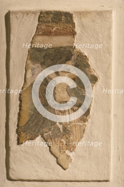 La Parisienne (from the Palace Complex of Knossos). Artist: Bronze Age culture  