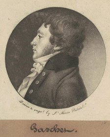 Joseph Louis Gaschet de L'Isle, 1800. Creator: Charles Balthazar Julien Févret de Saint-Mémin.