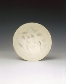 Cizhou bowl with floral decoration, Northern Song dynasty, China, late 11th-early 12th century. Artist: Unknown