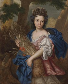 Anne-Geneviève de Bourbon-Condé (1619-1679), Duchess of Longueville, as Ceres, Between 1675 and 1700 Creator: Mignard, Pierre (1612-1695).