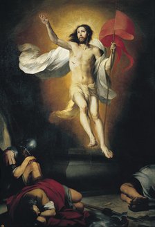 The Resurrection. Artist: Murillo, Bartolomé Estebàn (1617-1682)