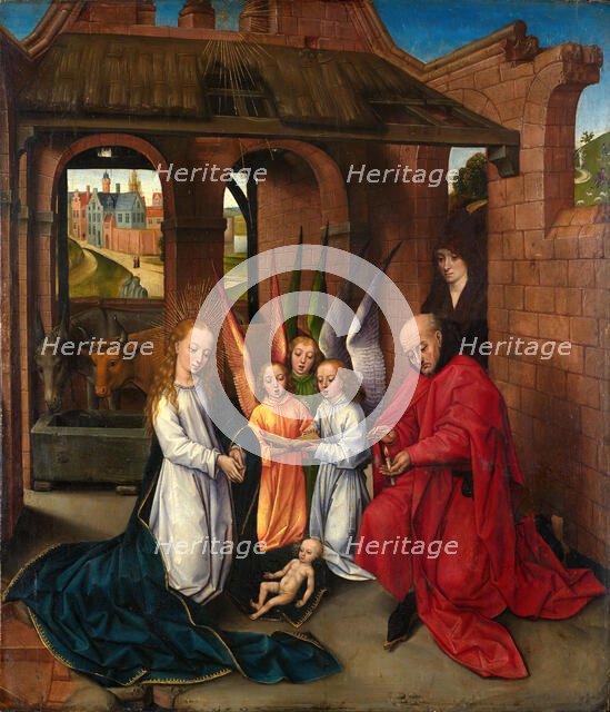 The Nativity, 1460-70. Creator: Master of the Prado Adoration of the Magi.