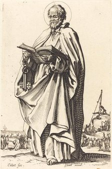 Saint Peter, published 1631. Creator: Jacques Callot.