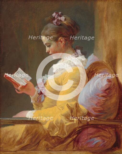 Young Girl Reading, c. 1769. Creator: Jean-Honore Fragonard.