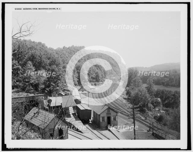 General view, Manunka Chunk, N.J., between 1890 and 1901. Creator: Unknown.