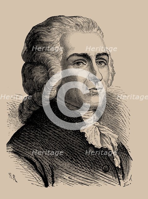 Portrait of Joseph-Ignace Guillotin (1738-1814) , 1889.