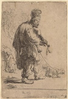 The Blind Fiddler, 1631. Creator: Rembrandt Harmensz van Rijn.