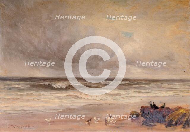 Sea Coast, 1887. Creator: Charles Thomas Burt.