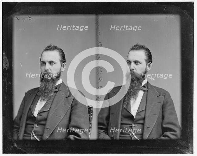 John Hipple Mitchell of Oregon, 1865-1880. Creator: Unknown.