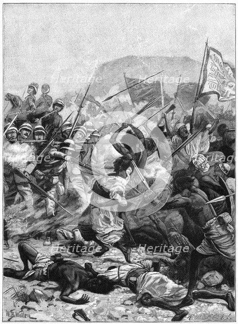The Battle of Khartoum, 1885 (1900). Artist: Unknown