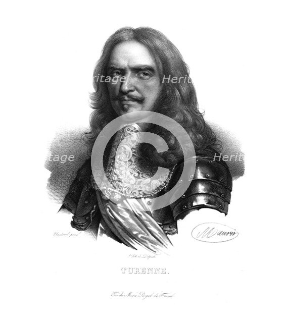 Henri de la Tour d'Auvergne, (c1820s).  Artist: Maurin.