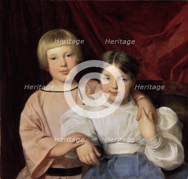 'Children', 1834. Ferdinand Georg (1793-1865). Artist: Ferdinand Georg Waldmuller