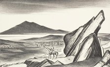 The Way Home, 1946. Creator: Frank Mechau.