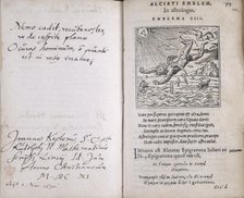 The fall of Icarus, 1573. Creator: Unknown.