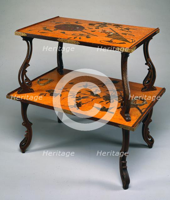 Table, c. 1885. Creator: Louis Majorelle (French, 1859-1926), firm of.