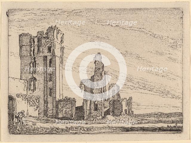 Two Ruins (Huys te Kleef near Haarlem), 1621. Creator: Willem Pietersz. Buytewech.