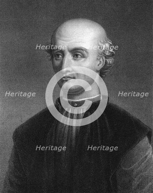 Donato Bramante, Italian Renaissance architect, (1836).Artist: James Posselwhite