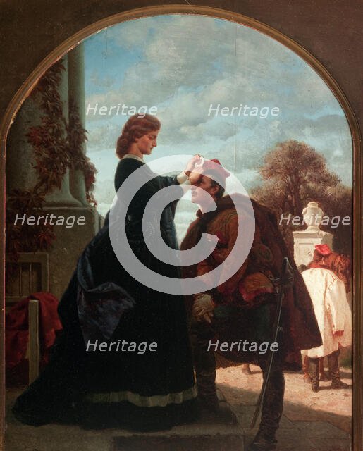 Year 1863-Leave-Taking, 1866. Creator: Artur Grottger.