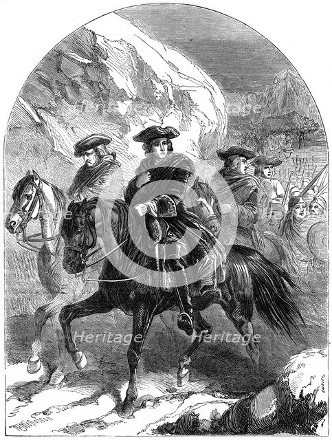 Retreat of the Young Pretender, 18th century (19th century).Artist: TE Nicholson