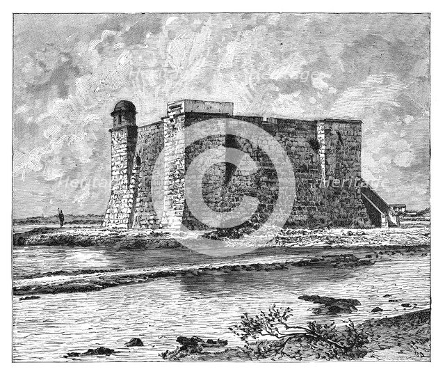 Chorrera Tower, Havana, Cuba, c1890. Artist: Unknown