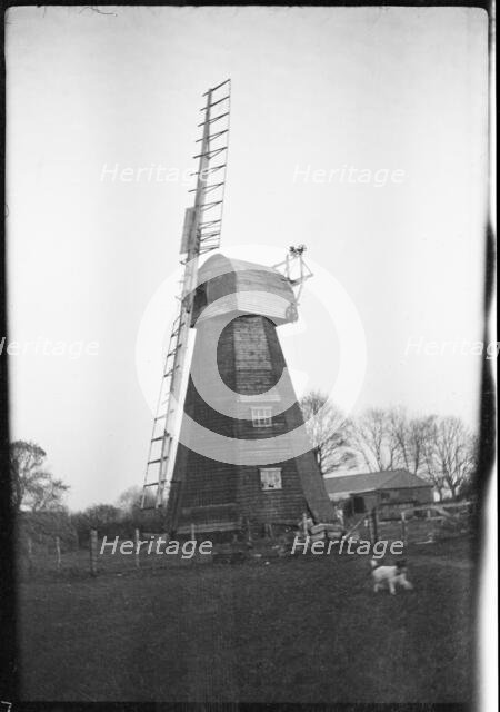 Uphill Mill, Hawkinge, Shepway, Kent, 1929. Creator: Francis Matthew Shea.