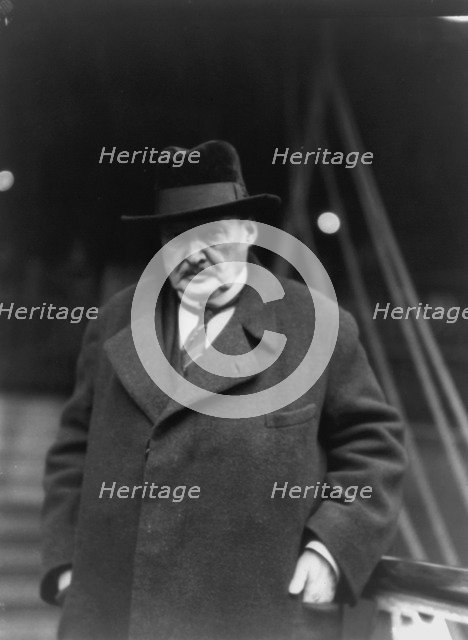 Alexander Konstantinovich Glazunov, Russian composer, teacher and conductor, 1929. Artist: Anon