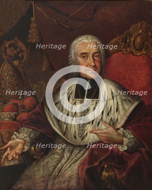 Portrait of Francis Louis of Palatinate-Neuburg (1664-1732), First third of 18th cen. Creator: Anonymous.