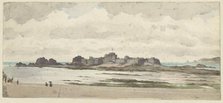 Castle or fortress on the coast, 1846-1902. Creator: James Tissot.