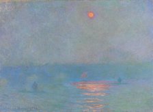 Waterloo Bridge: Effect of Sunlight in the Fog, 1903. Creator: Monet, Claude (1840-1926).