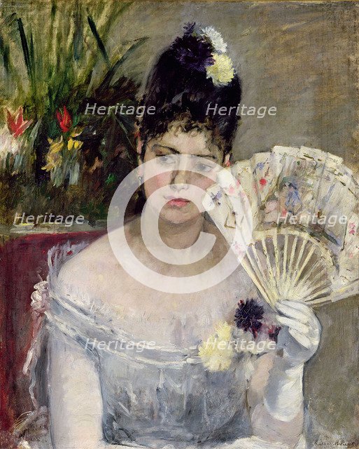 At the ball (Au bal), 1875. Artist: Morisot, Berthe (1841-1895)