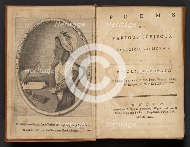 Poems on Various Subjects Religious and Moral, 1773. Creator: Unknown.