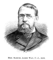 Sir Samuel James Way, 1886. Artist: Unknown