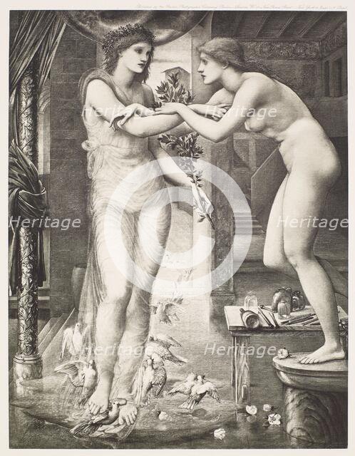 Pygmalion and the Image - The Godhead Fires, c1870s, (1900). Creator: Unknown.
