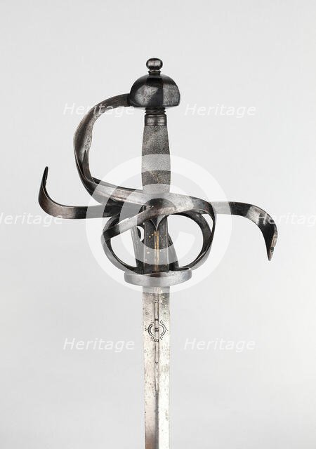 Rapier of the Guard of the Duke-Electors of Saxony, Dresden, 1590/1600. Creator: Unknown.