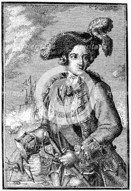 René Duguay-Trouin, French corsair of Saint-Malo, 1898. Artist: Gustave Demoulin Artist: Unknown