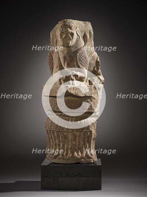 Capital with Winged Lion, 2nd century. Creator: Unknown.