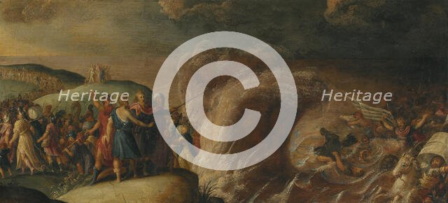 The Crossing of the Red Sea. Creator: School of Frans Francken the Younger.