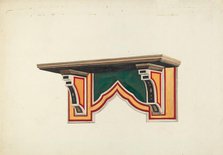 Wall Bracket, 1935/1942. Creator: Edward Jewett.